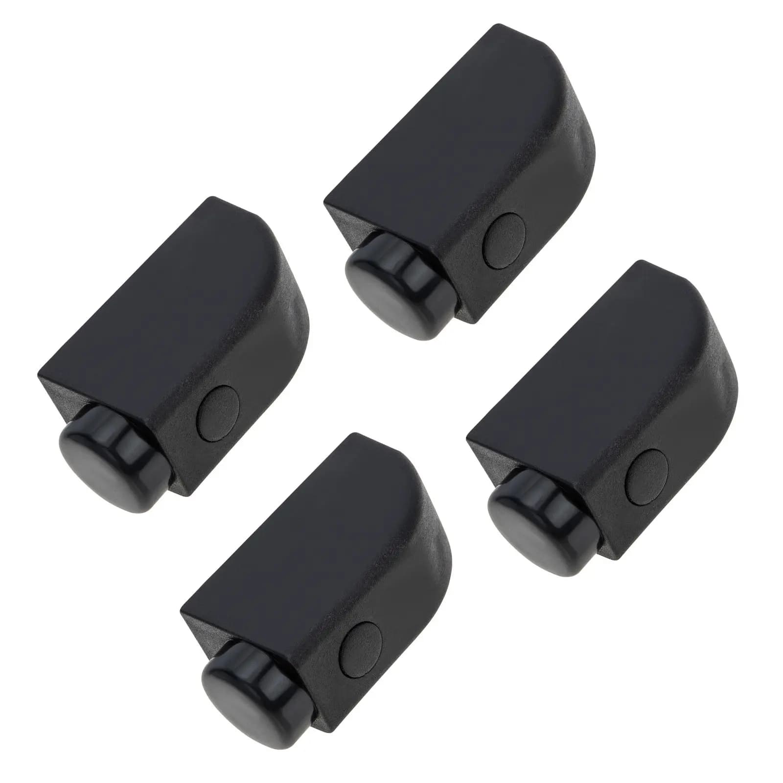 Set di 4 Bloccaporta Scorrevoli di Sicurezza, Protezione per Finestre e Porte, Barra di Sicurezza per Bambini