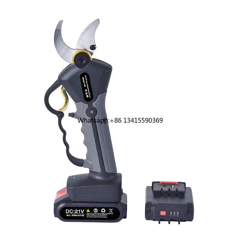 Electric pots for electric shafts for 20 V 35 mm battery manual potter with SK5 blade material