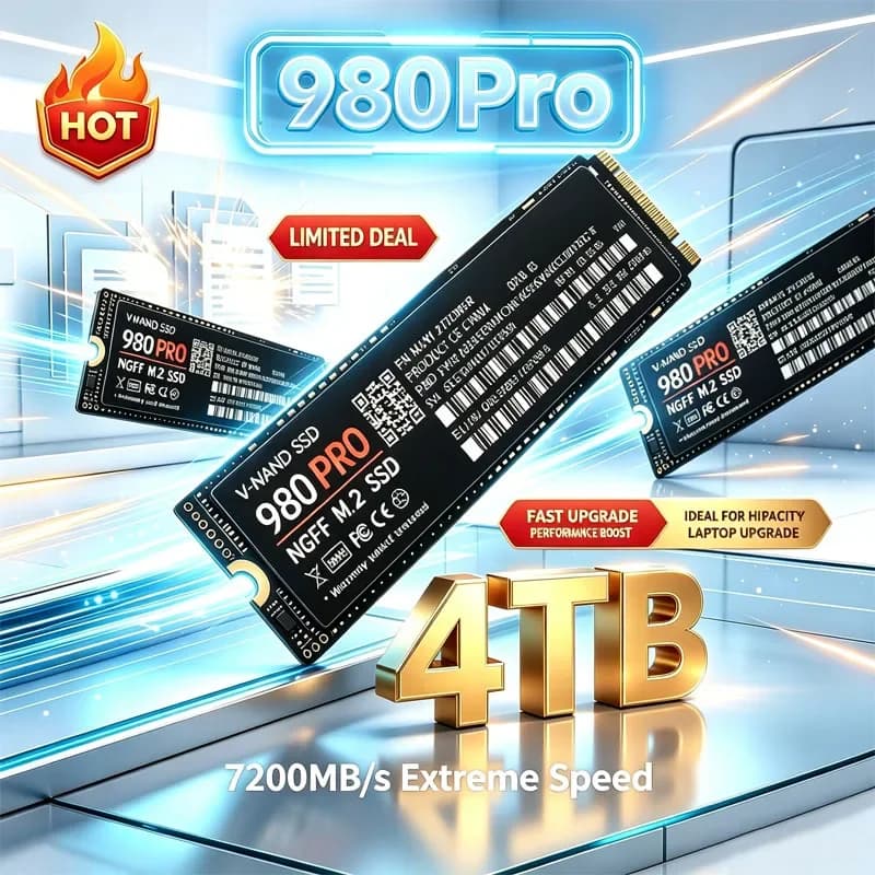 2026 New 980PRO Original SSD 1TB 2TB NGFF Internal Solid State Hard Disk Drive For Laptop Desktop Notebook Gaming PC
