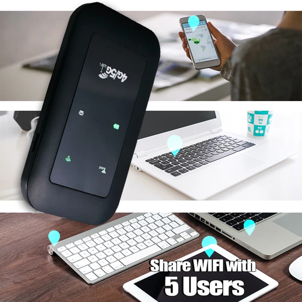 Ripetitore WiFi 4G Mini, Adattatore per Computer, Router, Amplificatore di Rete, Modem Dongle 150M