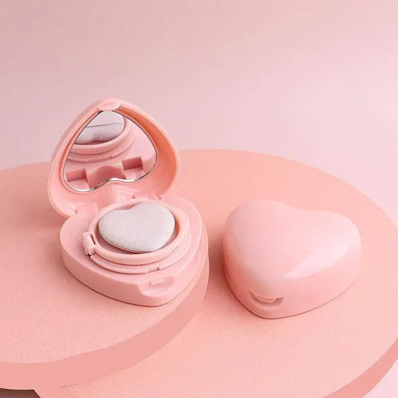 1Set 5gRefillable Mini Air Cushion Case Empty Puff Box Portable DIY Cosmetic Container For BB Cream Foundation Makeup Travel Kit