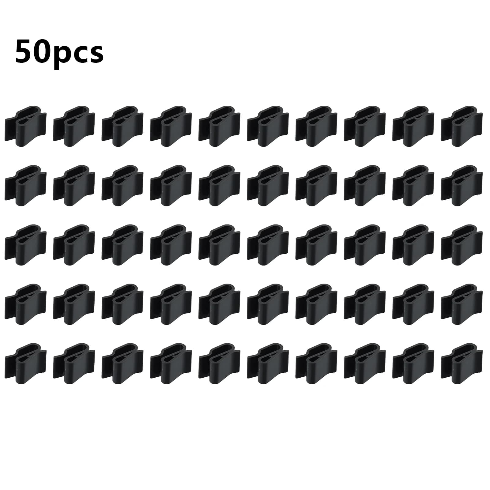 50 pz Pannello Solare Cavo Clip Per Cavo Fotovoltaico Filo Fotovoltaico PV Filo Supporto Organizzatore Cavo di Plastica Pinze PA66 di Plastica