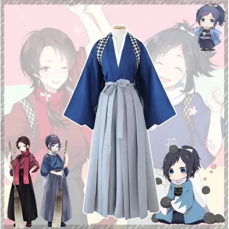 Unisex giapponese Hakama Aikido Kendo uniforme giacca + pantaloni Set tradizionale Kimono abbigliamento sportivo arti marziali Samurai Costume yj4k