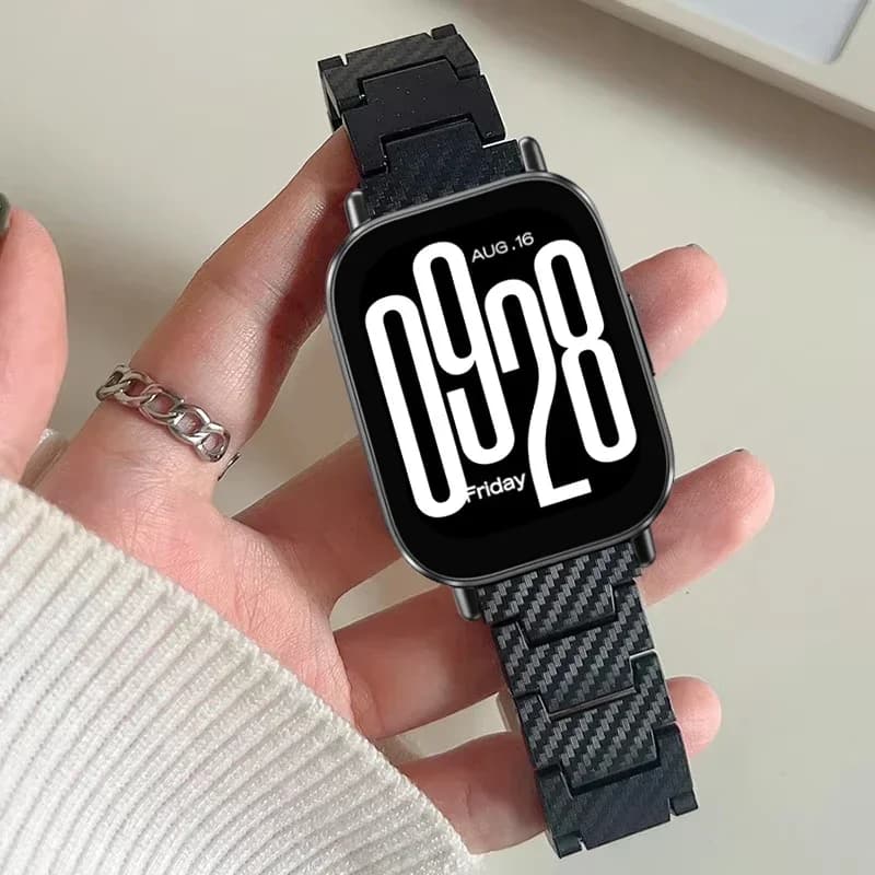 20mm 22mm watch strap for Xiaomi Redmi Watch 5 carbon fiber strap active for Redmi Watch 5 Lite bracelet accessories