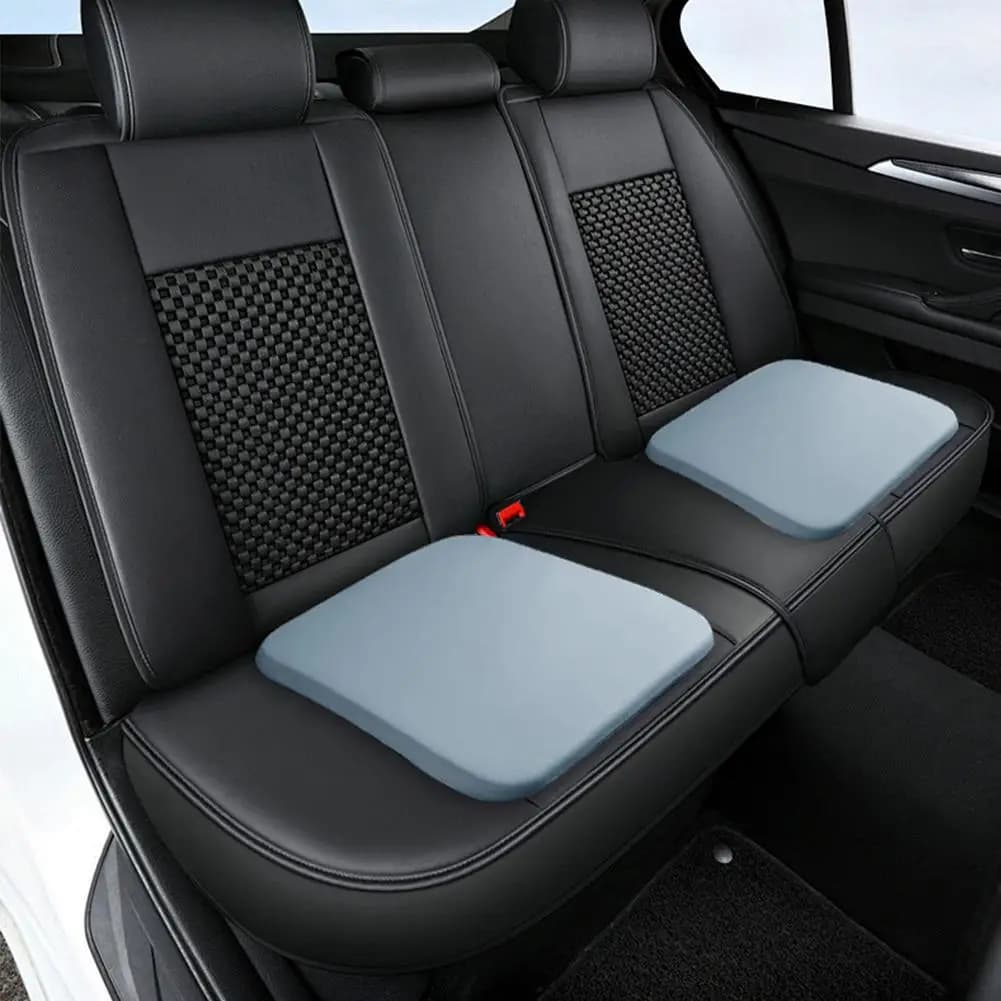 Cuscino per seggiolino auto Cuscino in spugna antiscivolo, supporto ergonomico per una lunga guida/sedia da ufficio, cuscino per sedile in memory foam Imbottitura per auto L0N3