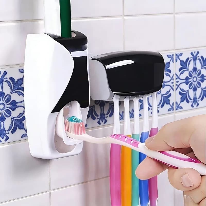 Minimalist toothbrush holder with waterproof cover, toothbrush holder, bathroom toothbrush storage rack