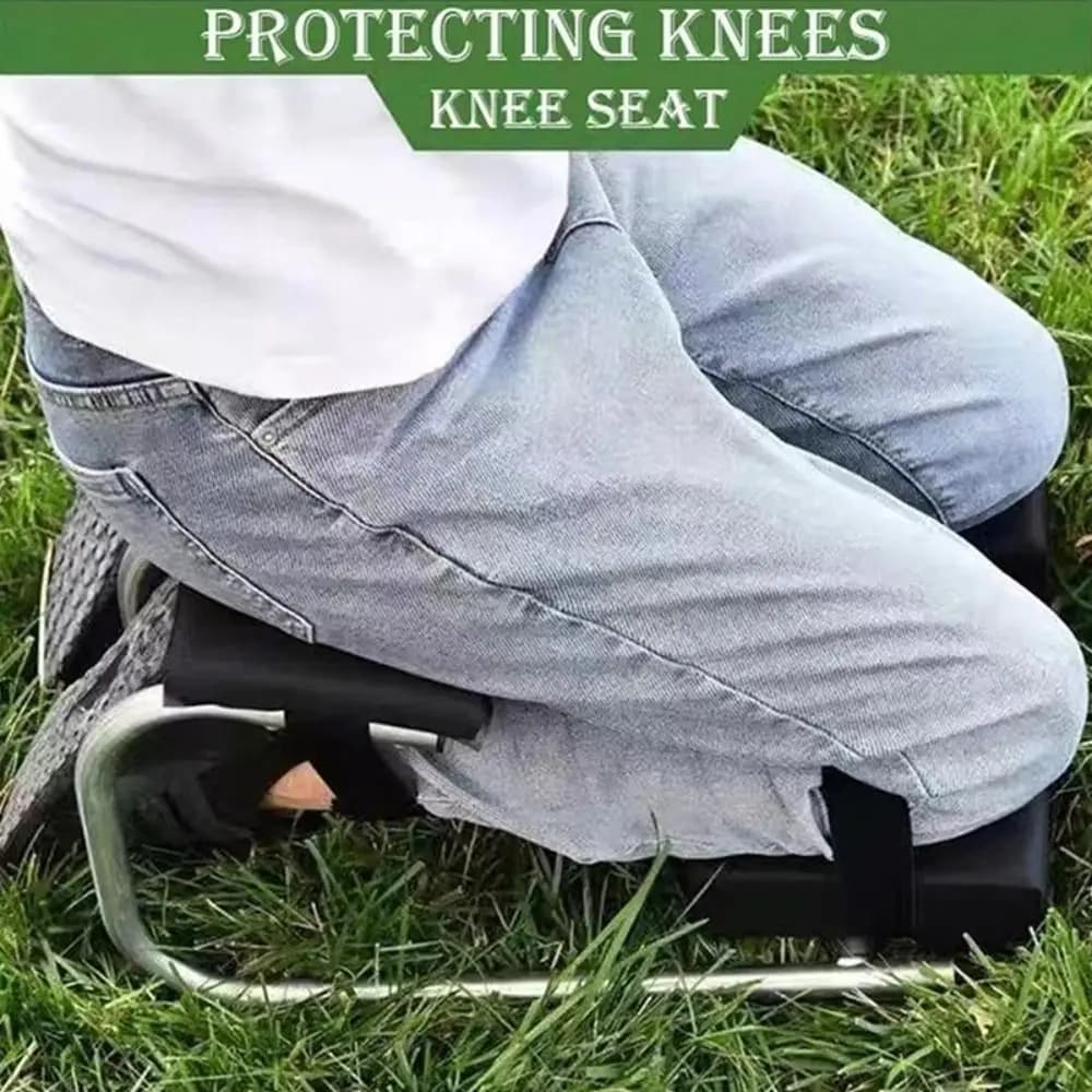 Protezione portatile robusta per il sedile del ginocchio Supporto per la caviglia indossabile Sedile per ginocchio da giardino Cuscino ergonomico per inginocchiare il giardino che fa risparmiare manodopera Giardinaggio