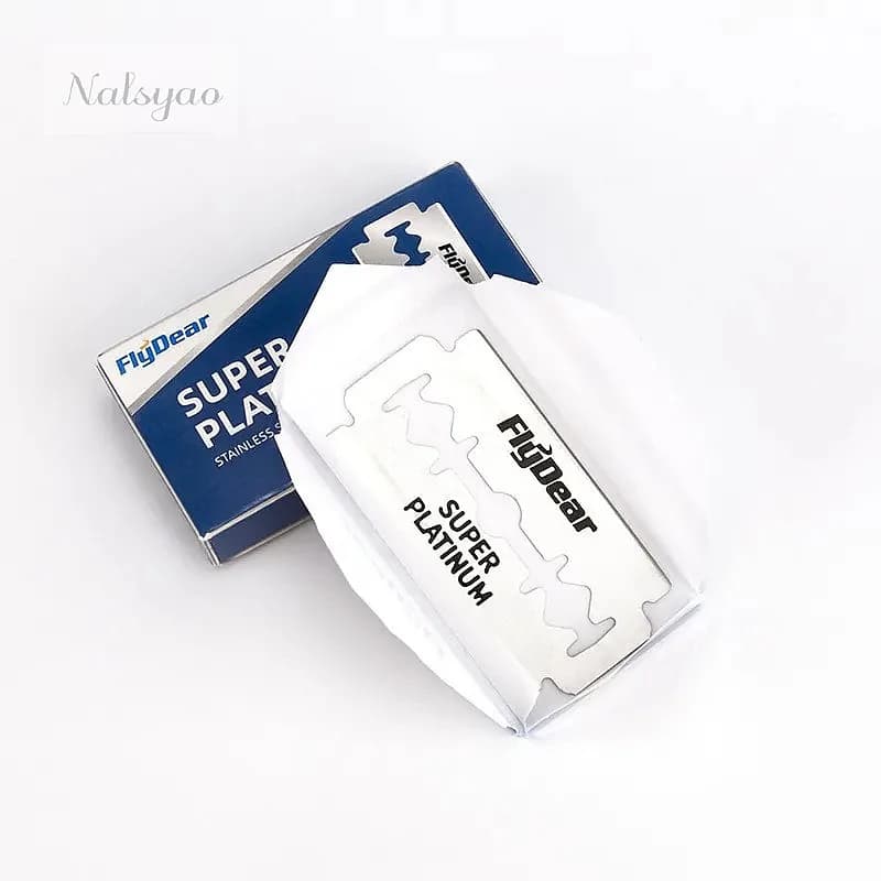 Professional Barber Razor Beard Trimmer Tool Double Edge Razor Blades 30/100pc for Men Shaving