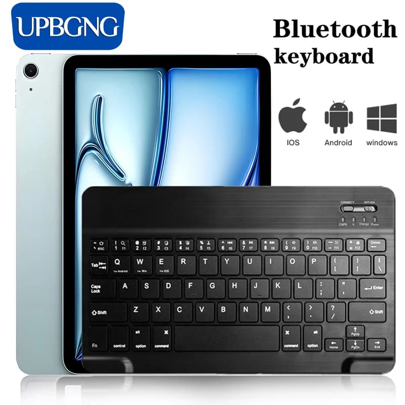 Tastiera wireless universale per iPad Air 11 13 2025 M3 10th Gen A16 Tablet Tastiera e mouse per iPad 11th 11 pollici Pro Keyboard