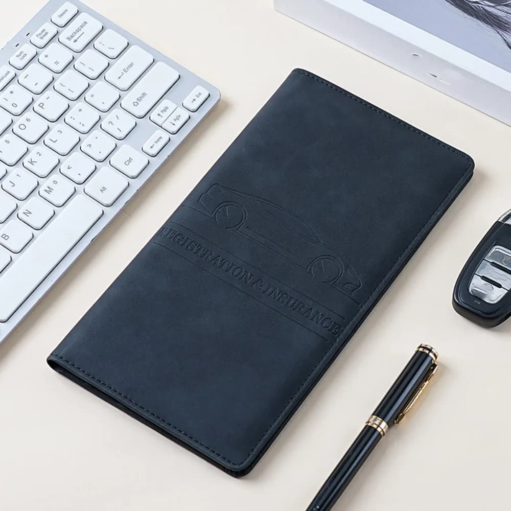 Retro Card Holder PU Leather Passport Bag Purse Ticket Holder Travel Wallet Airplane Check-in Card Case Storage Card Bag Women