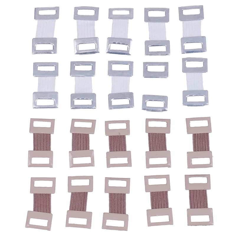 Practical 10/30 spare parts elastic band wrapping metal clip elastic clamps fastener hooks First aid kit for sport