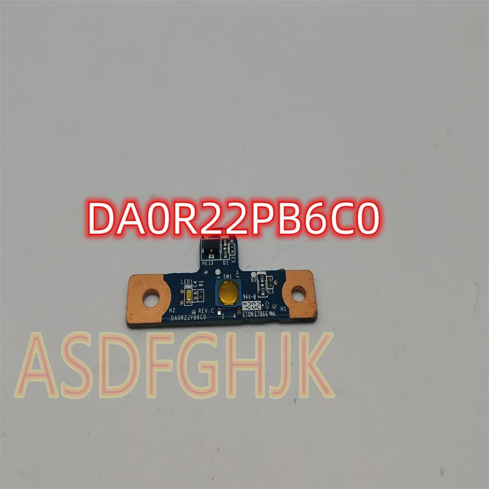 Original For HP Pavilion G4-1000 G6-1000 Power Button Card With Cable DA0R22PB6C0 32R22PB0000 100% Good Test