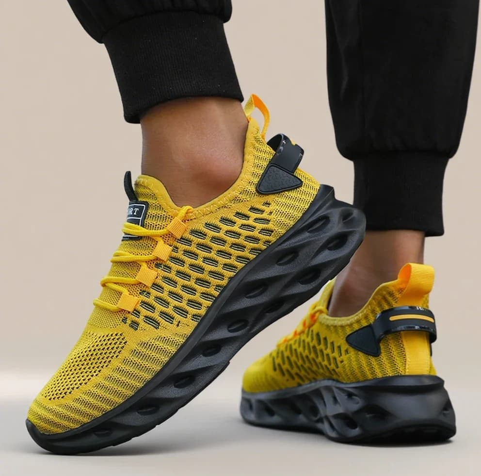 Men's walking shoes are breathable, lightweight, fashionable and suitable for jogging and racing women's gym shoes, skateboard