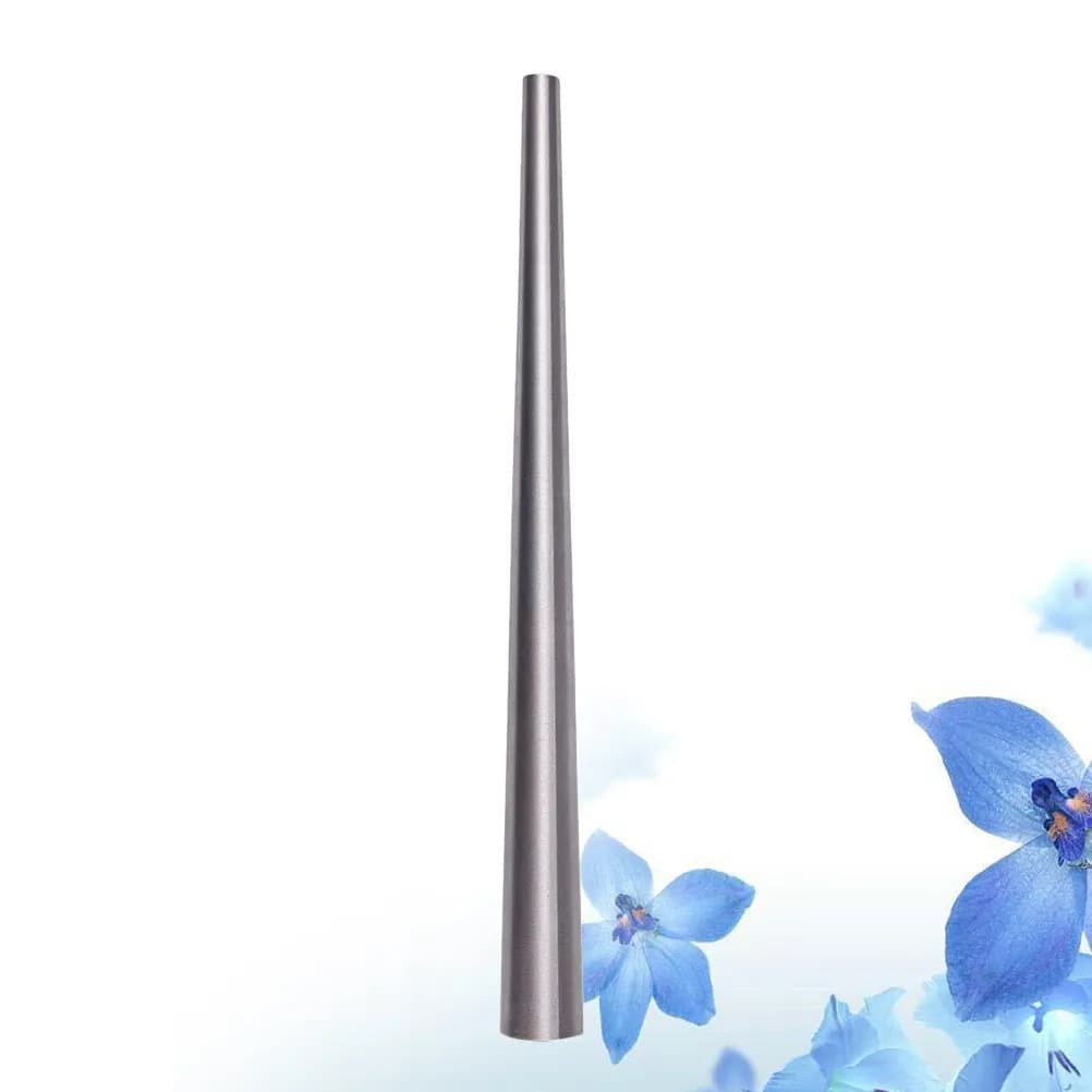 Aluminum Ring Sizer Mandrel Stainless Steel Jewelry Tool with Polishing Cloth for Wedding Finger Size Measuring
