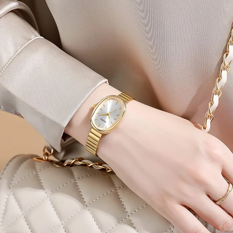 Hot Sale Women's Watch Adjustable Stainless Steel Bracelet Quartz Watches For Women's Luxury Wrist Watch Fashion Relogio Female