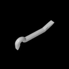 Gobricks GDS-90111 Minifig, strumento per utensili Crowbar compatibile con lego 92585 assembla blocchi giocattoli per bambini