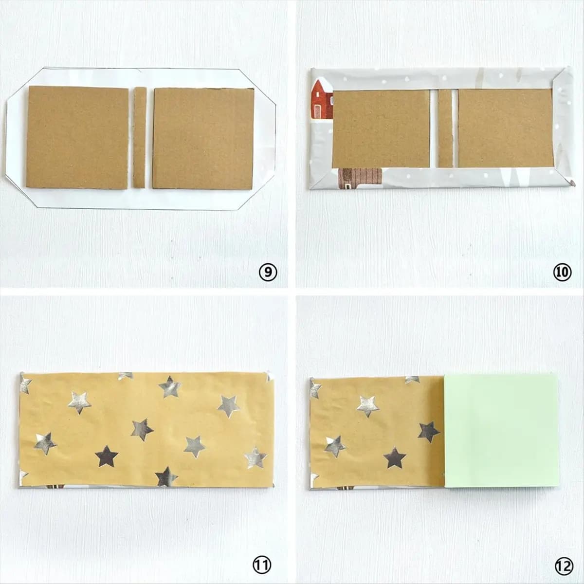 A45I 6Pcs Bookbinding Easy Scrapbooking Tool for , Great Stencils and Cutter Guide Kit Can Be Made Into Notebook Pink