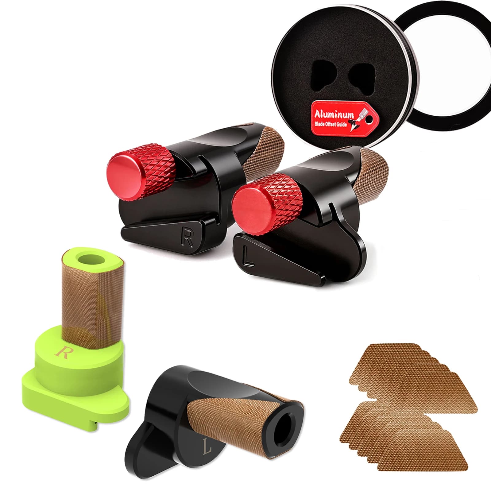 EHDIS Car Wrap Cutting Tool Film Trimming Limit Guide for PPF Vinyl Edge Tucking & Safety Cutter Aid Non-Slip