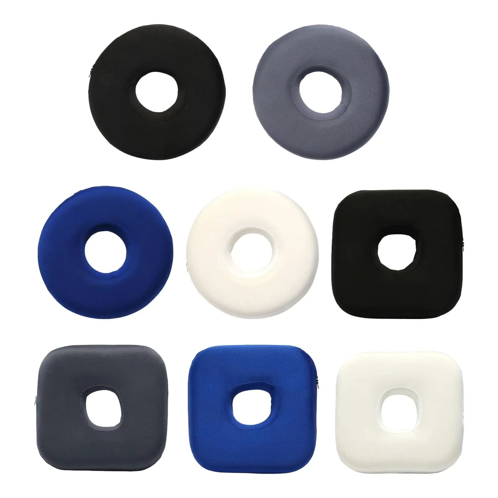 Cuscino Ergonomico in Poliestere per Piercing all'Orecchio, Comodo e Lavabile, Supporto per Orecchie Forate per Chi Dorme sul Fianco, con Foro per Divano e Viaggi