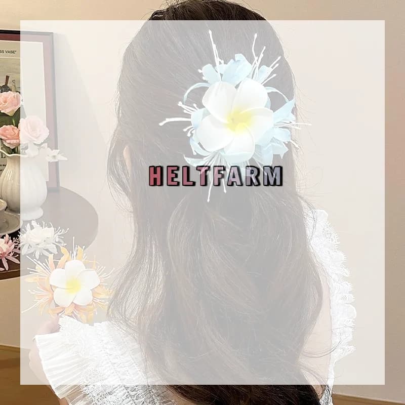 /HTF/Long Butterfly Beaded Tassel Hair Clip For Women Fairy Temperament Sweet Princess Hairpin Fashion Hair Accessories