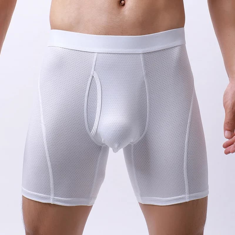 Intimo da uomo casual, boxer sportivi estesi pantaloni larghi traspiranti boxer giovanili 2021-15