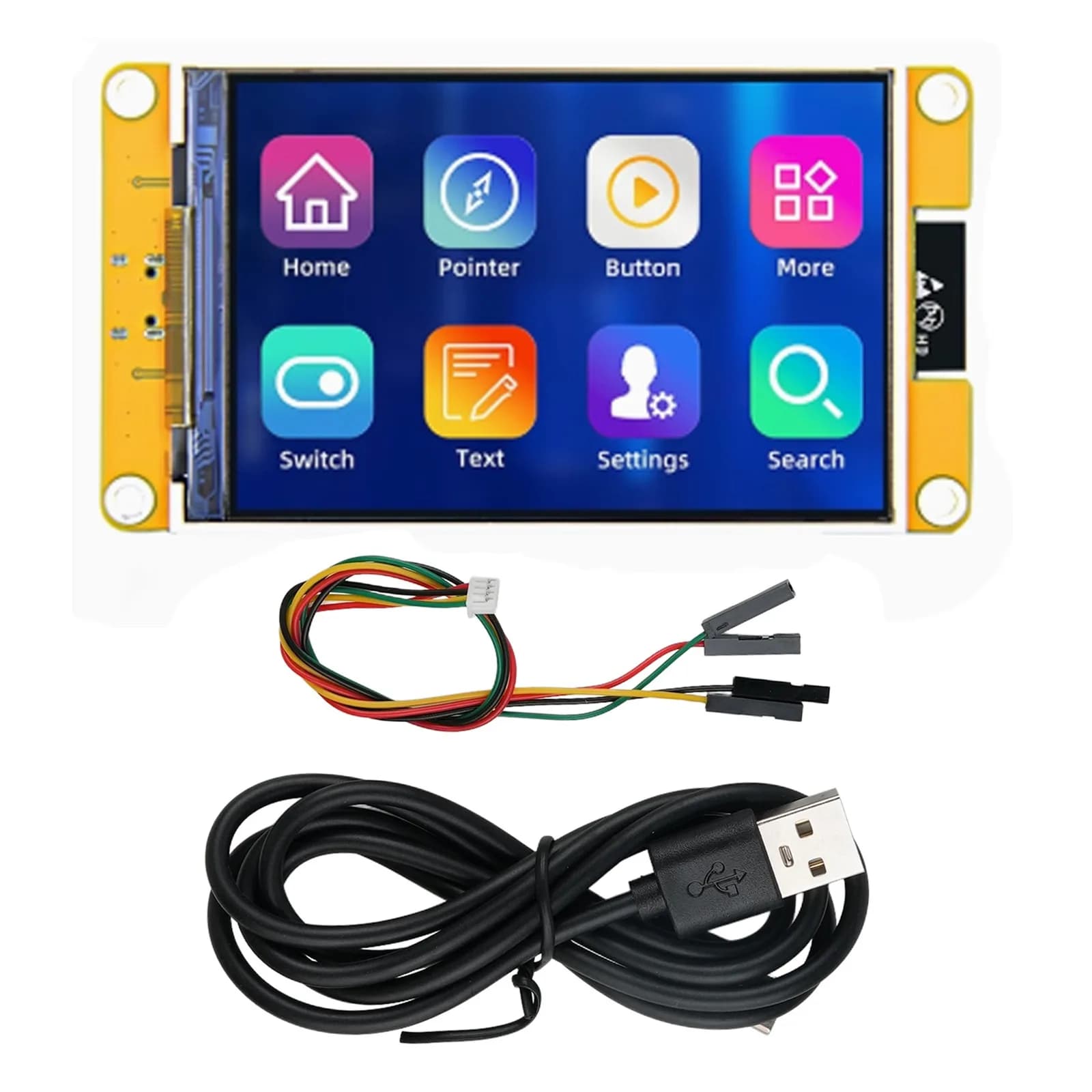 Scheda di Sviluppo ESP32 con Display Intelligente Wireless da 3,5 Pollici e Schermo Touch TFT 320x480 per Progetti Arduino