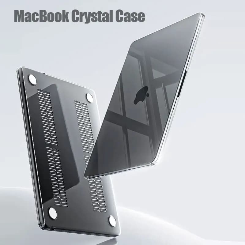 2026 New MacBook Air Crystal Protective Case Ultra-Thin 13 14 15 inch Suitable for Laptop Case M4 Soft Mac Shell