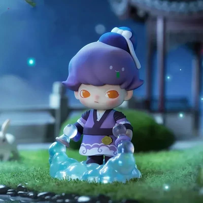 POP MART Dimoo Time Roaming Series Blind Box Cute Anime Figure Mystery Surprise Toy Collectible Doll Desktop Ornament