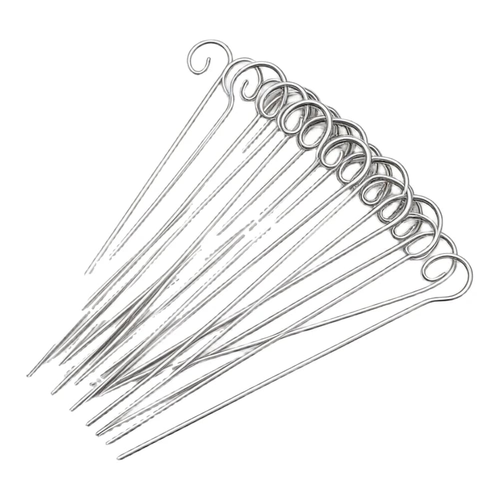 Label Display Rack Garden Sign Holder Garden Labeling Silver Easy Installation Rearrangeable For Potted Plants