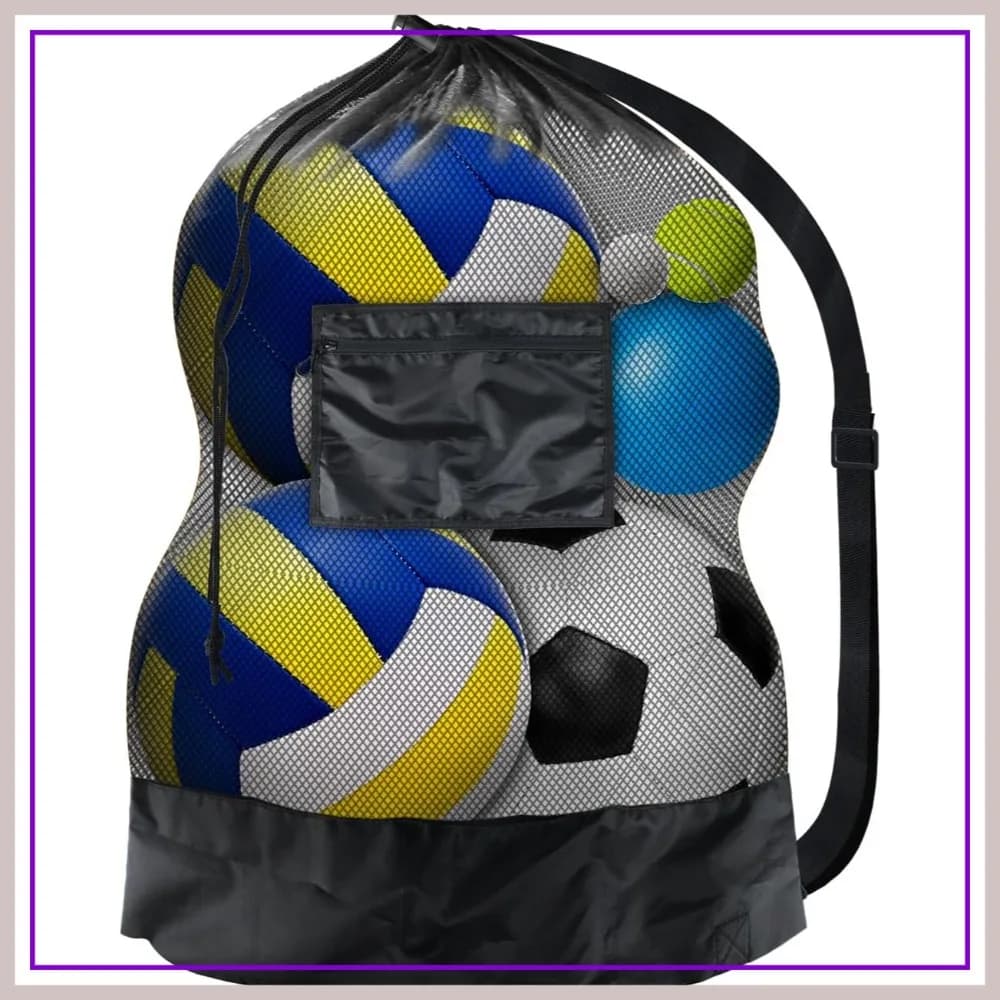 Zaino con coulisse resistente per sport, spiaggia, viaggi, palestra e attrezzatura da nuoto con tracolla