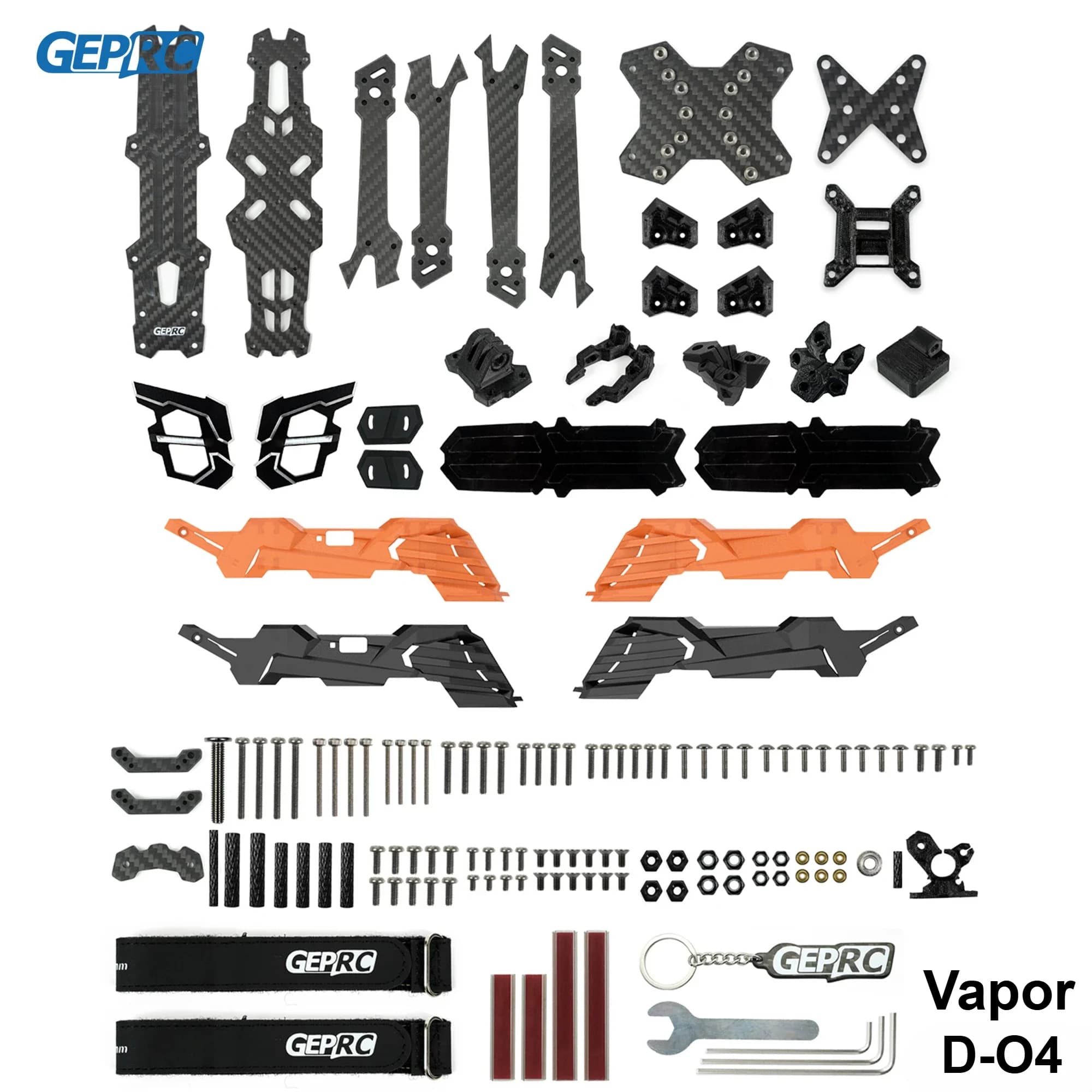 Parti del telaio GEPRC GEP-Vapor-D O4 Drone a vapore adatto