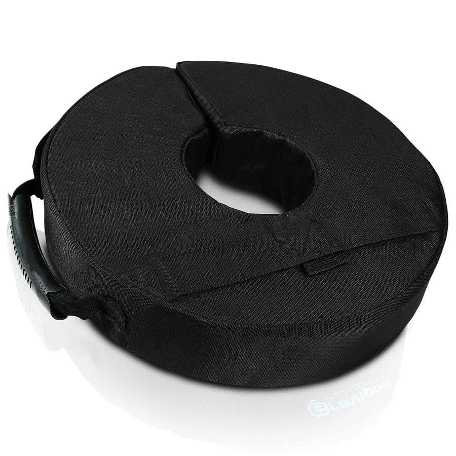 14 Mini Sacche Ponderate Versatili, Facile Installazione One-Step SplitRing per Stabilizzare Ombrelli, Insegne, Treppiedi e Altro, Compatte e Resistenti alle Intemperie