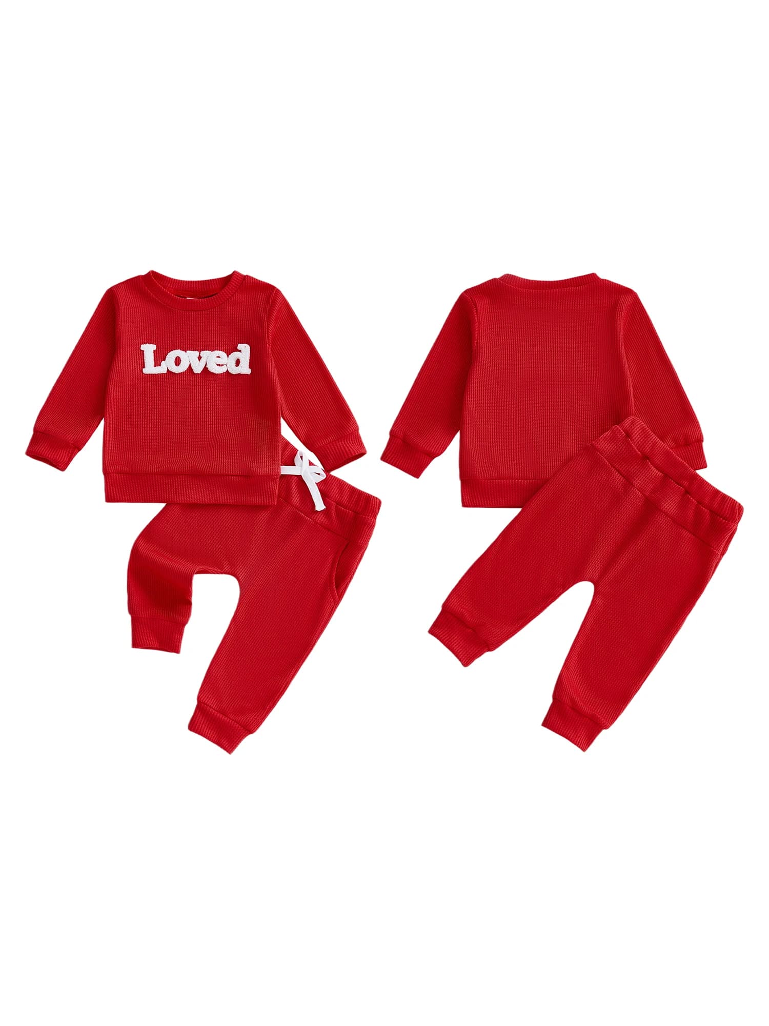 Winter suits for newborn hooded sweatshirts and leggings with Christmas reindeer print with pompon hat