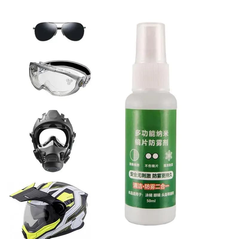 Defogger 50ml Defogger swimming glasses anti-foggering agent Lens cleanser Spray Clear Sight long-lasting anti-fogger spray