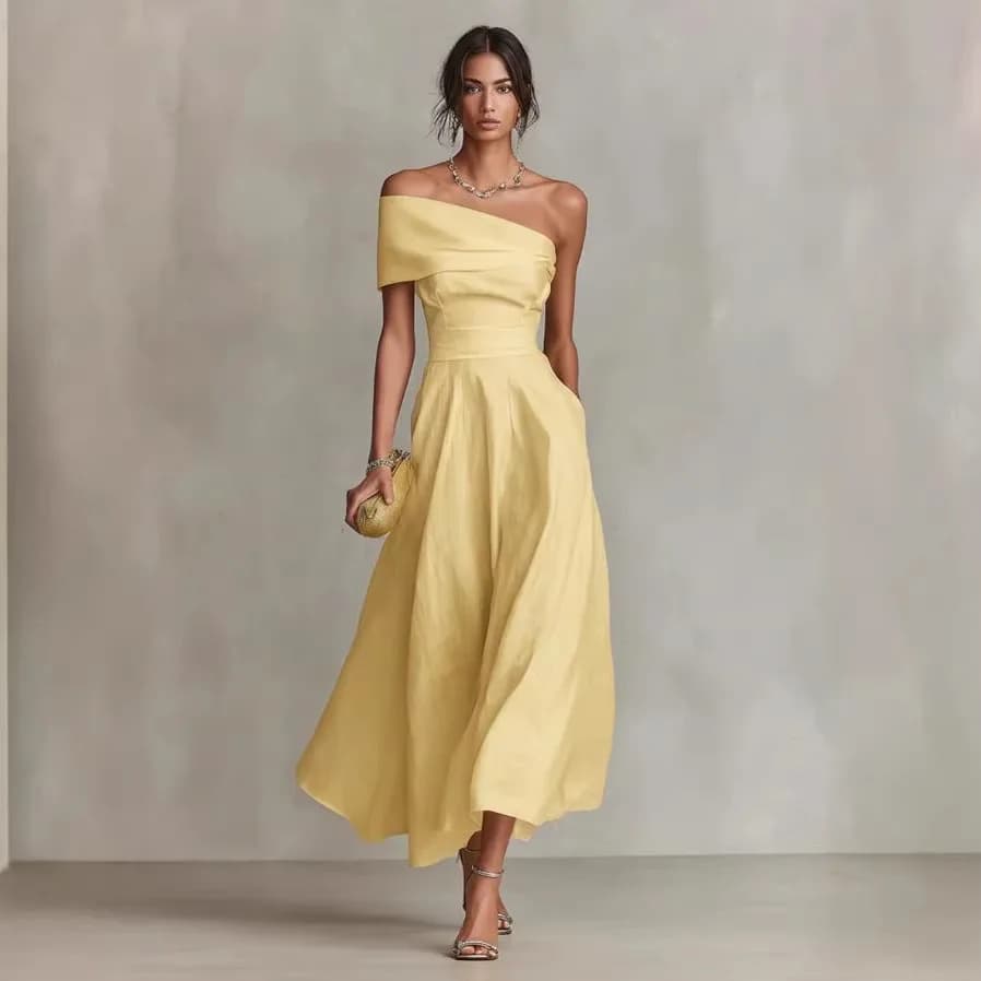 elegant off shoulder long party dresses for women 2026 summer sexy sleeveless backless maxi dress casual