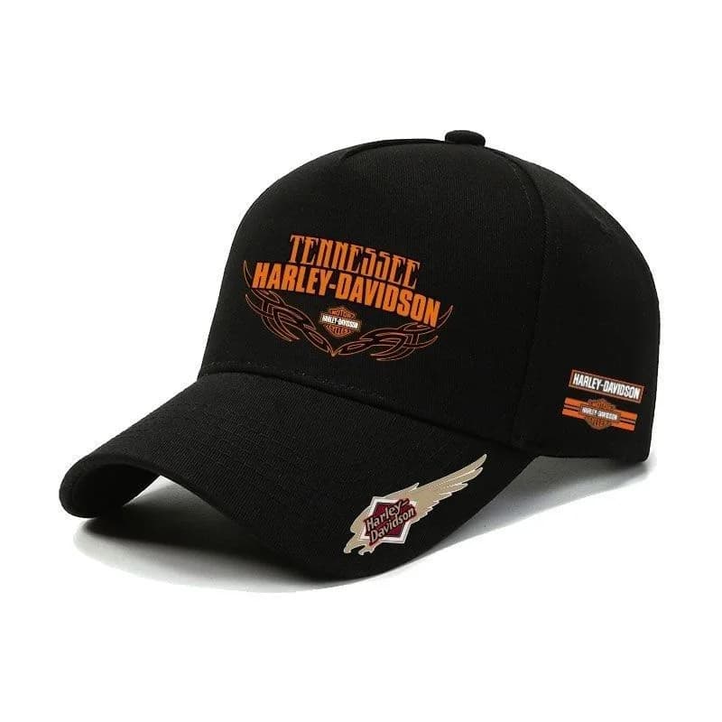 For Harley Davidson PA1250 Softail Sportster VRSC X48 Outdoor Sunscreen Motorcycle Fashion Logo Cotton Adjustable Baseball Hat