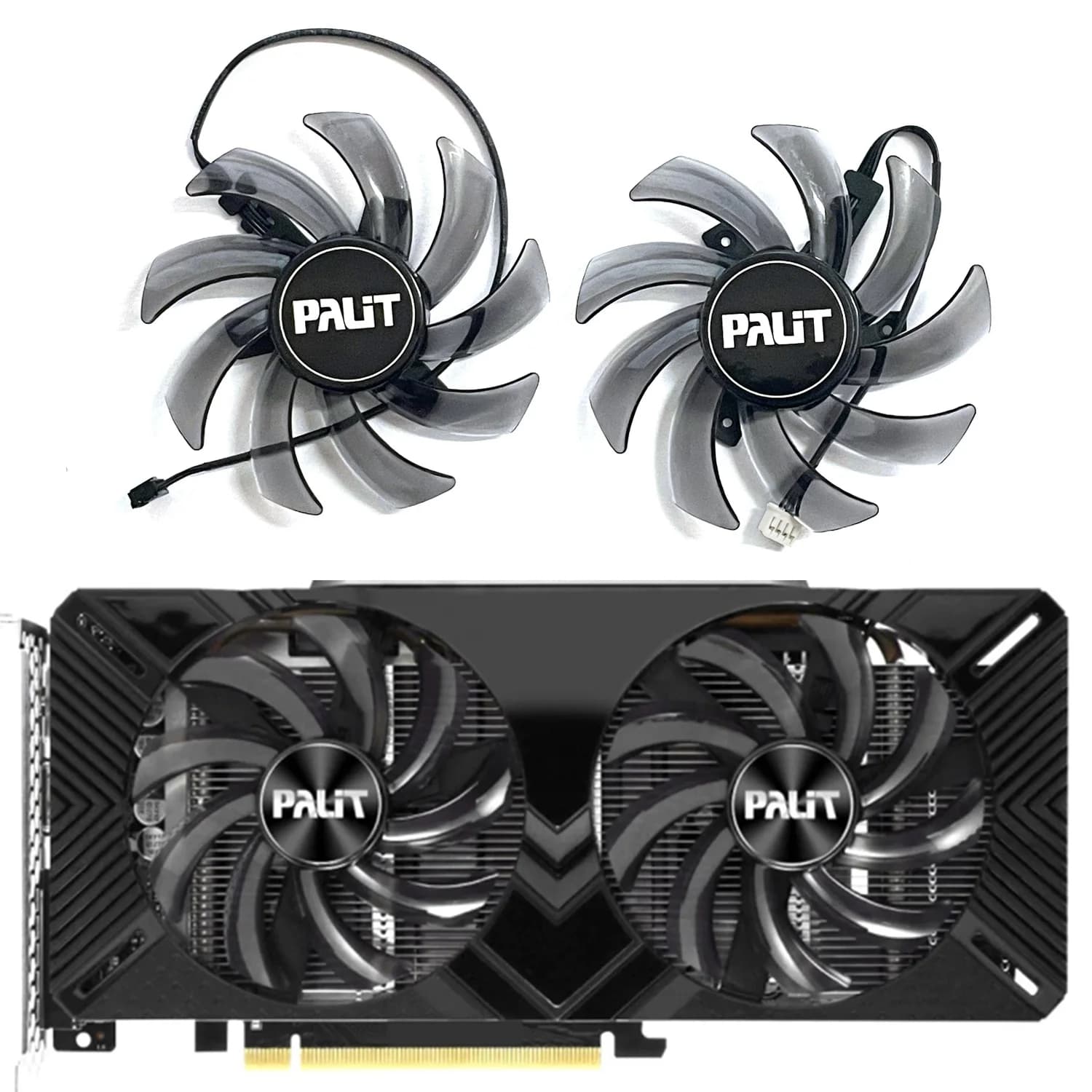 Ventola di raffreddamento GPU GA91S2U da 85MM 4PIN DC 12V 0.4A per schede video Palit RTX 2060, 2060 Super, 2070, GTX 1660, 1660TI Dual