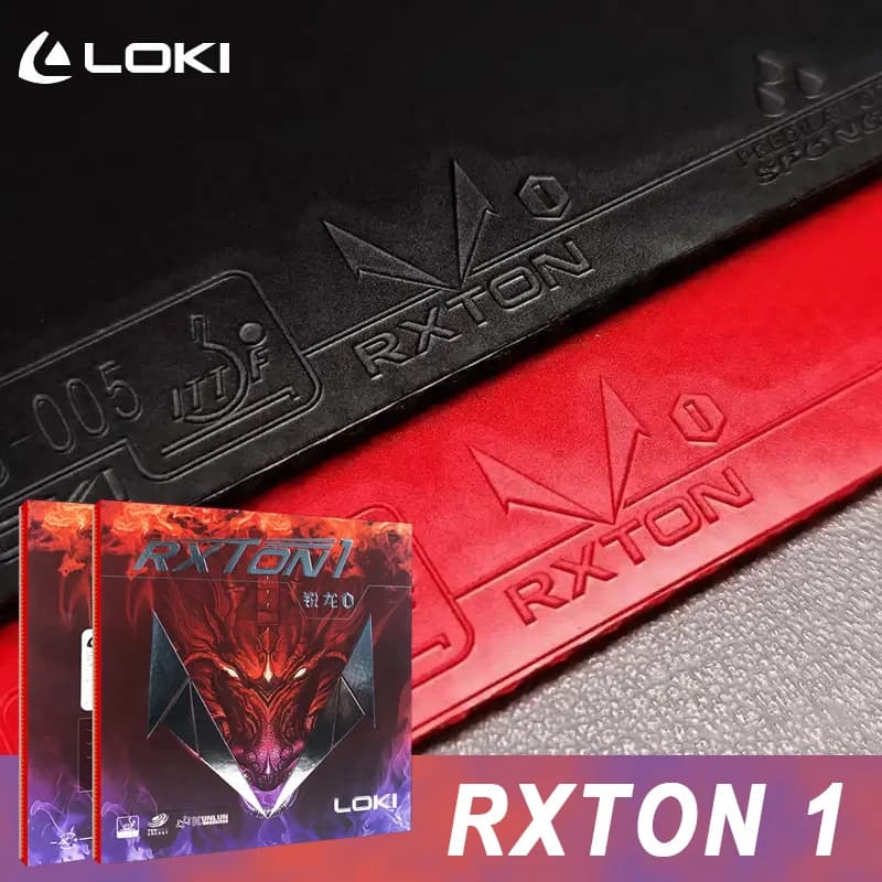 LOKI RXTON 1 Gomma da ping pong Formazione professionale Foglio di gomma da ping pong appiccicosa per principianti di livello d'ingresso