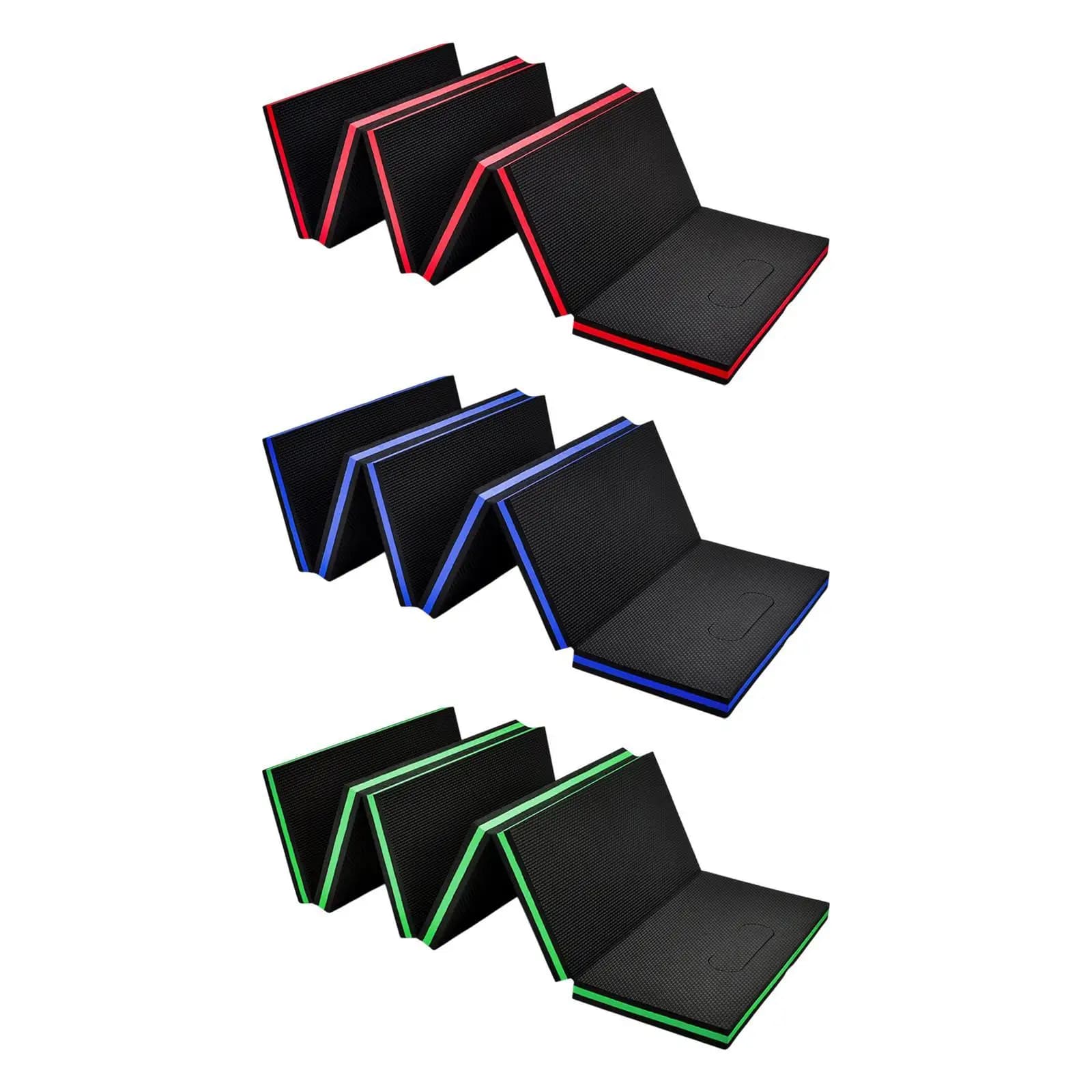 Folding Mechanics EVA Mat High-density Anti Slip Kneeler Pad with Handle Absorbent Oil Pad Foldable EVA Mat for Exercise Yoga