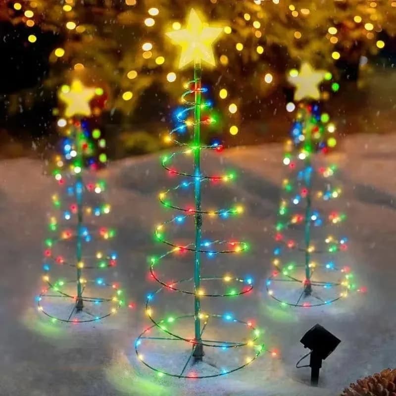 Solar Powered LED Fairy Garland Lights 12M 100LED Waterproof Outdoor String Lamp for Table Garden Wedding Decor