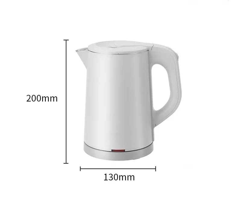 Bollitore Elettrico Mini in Acciaio Inox 304 da 0,8L, Multifunzione per Viaggi e Auto, Spegnimento Automatico, Bollitore Elettrico per Appartamento