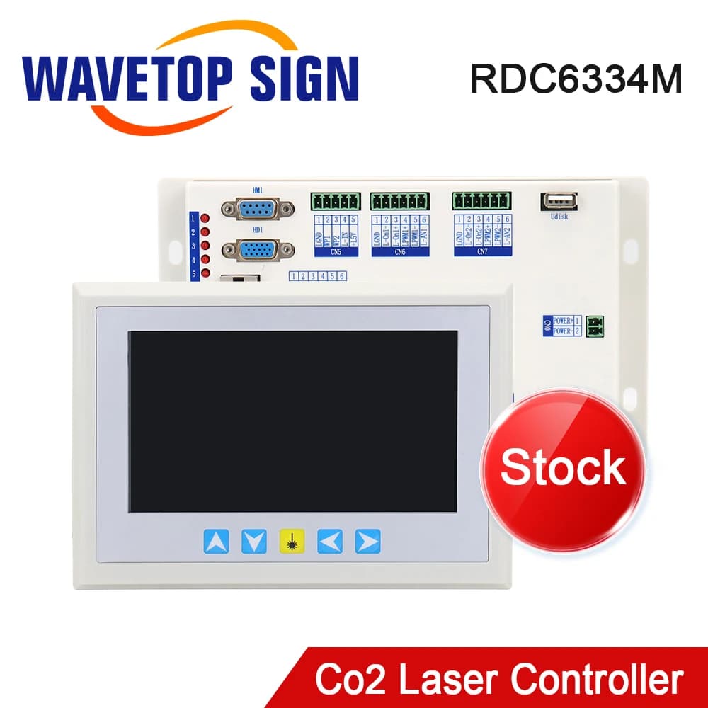 Controller Laser Co2 WaveTopSign Ruida RDC6332M per Macchina per Incisione e Taglio Laser Co2