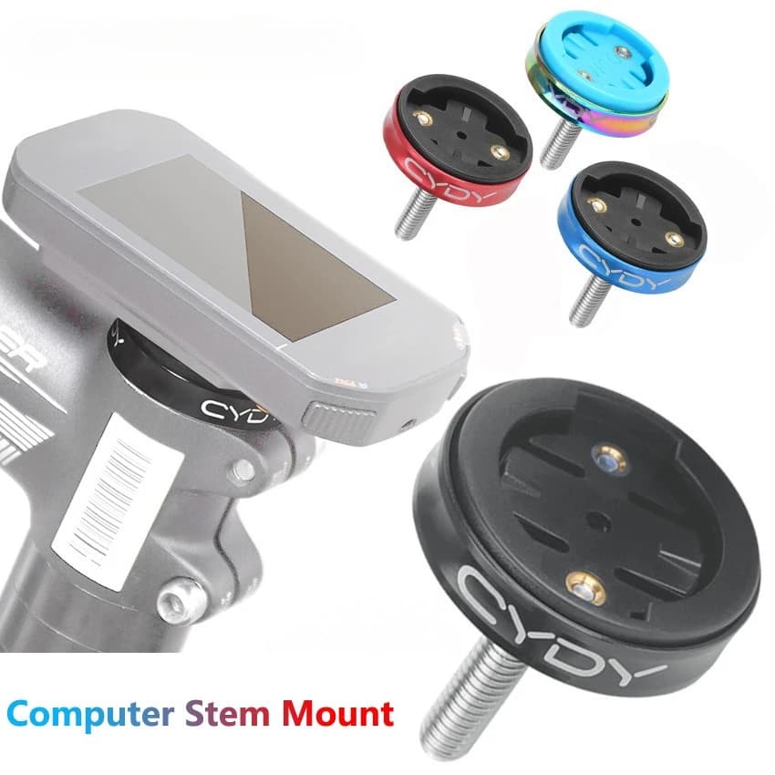 Supporto per computer da bicicletta Supporto per attacco manubrio per bici Staffa per luce superiore per telefono Supporto per cronometro GPS per Garmin Bryton Wahoo IGPSPORT