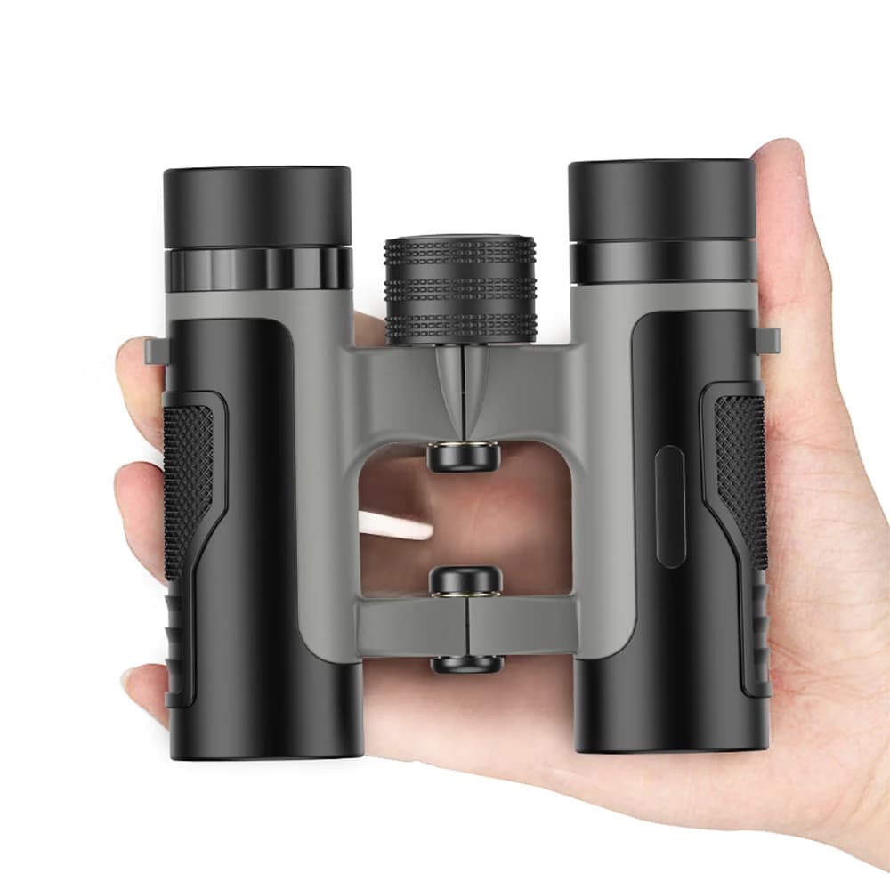 APEXEL 10x25 Binocolo Pieghevole Compatto Binocolo Leggero BAK4 Prisma FMC Lente per Birdwatching Caccia Escursionismo
