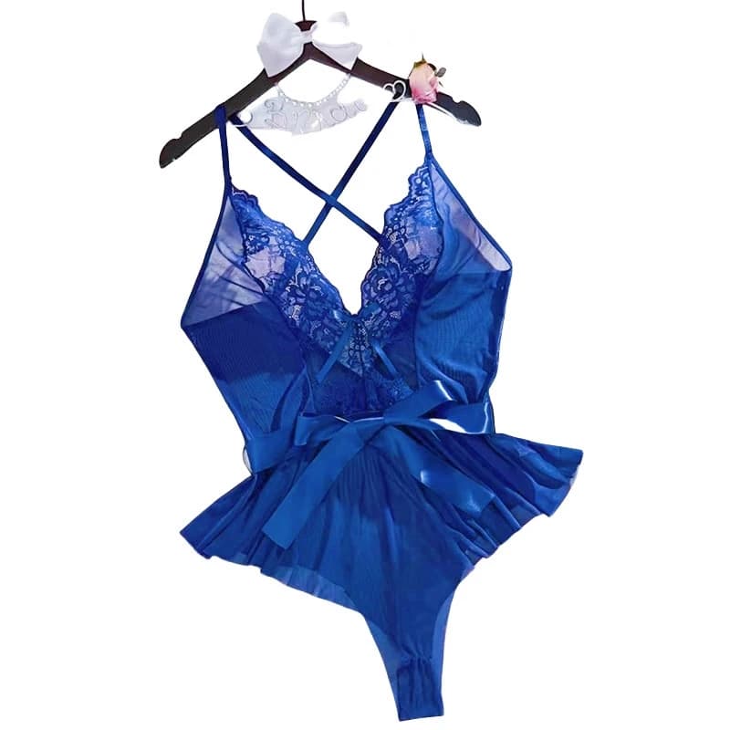 Set reggiseno Lenceria trasparente erotico caldo costume sexy reggiseno aperto intimo donna chemise lingerie set intimo tute sessuali