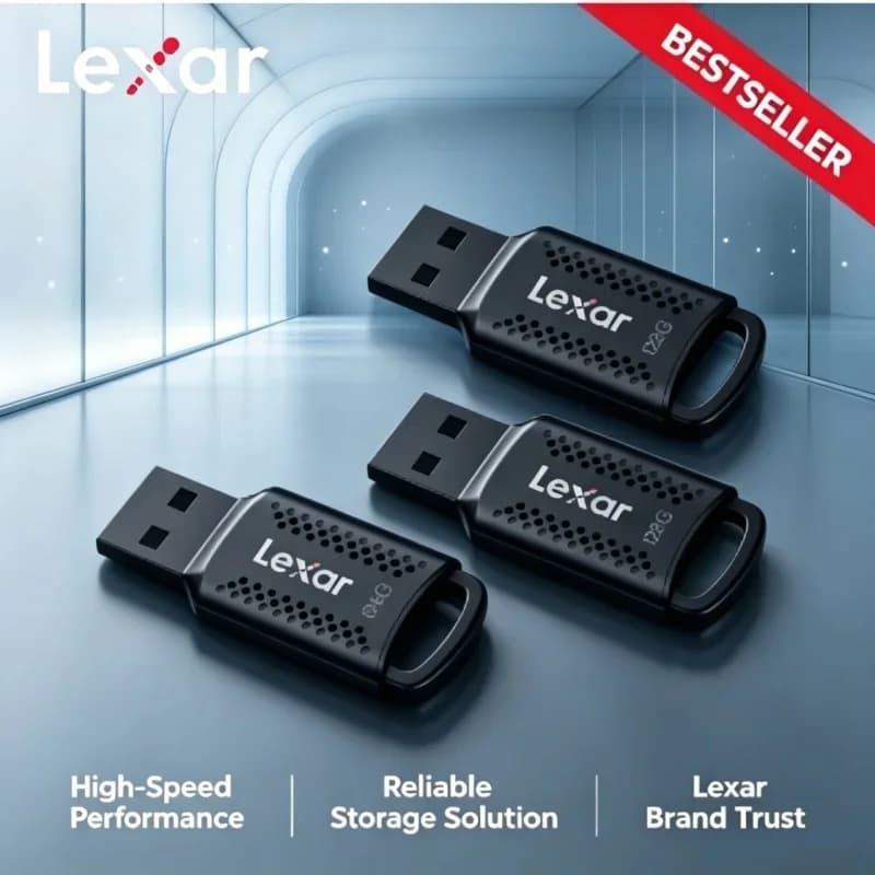 Lexar High Speed Portable USB Flash Drive U Disk Memory Stick Pen Drive For Notebook PC Data Storage