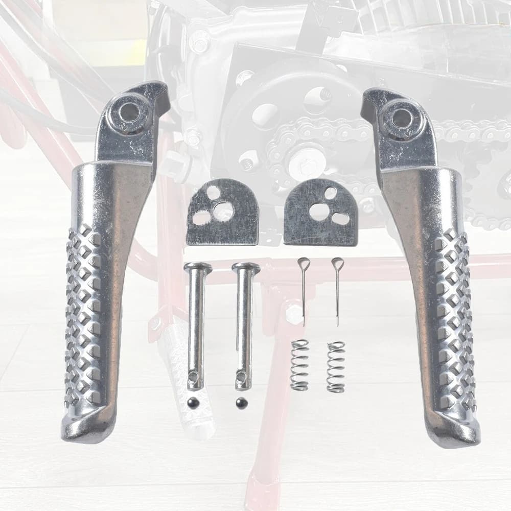 Pedane Staffa poggiapiedi per Coleman BT200X CT200U CT100u 196cc Baja Mini Bike