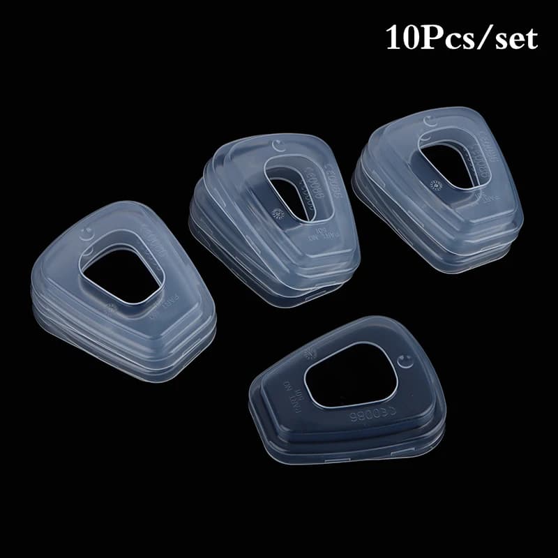 10 pcs Anti-dust safety breathing housing part 501 plastic cover filter adapter for 501 6800 6001 5 n11 5 p71 7502 6200