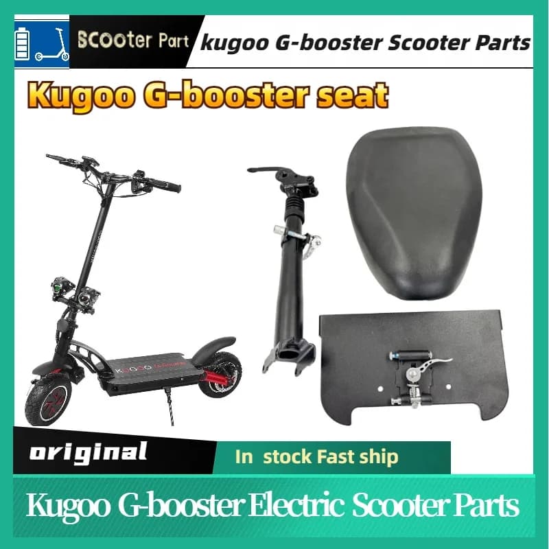 Sedile per scooter per KUgoo G-booster Sedia pieghevole in altezza Assorbimento degli urti regolabile Sedile pieghevole per scooter elettrico Parte
