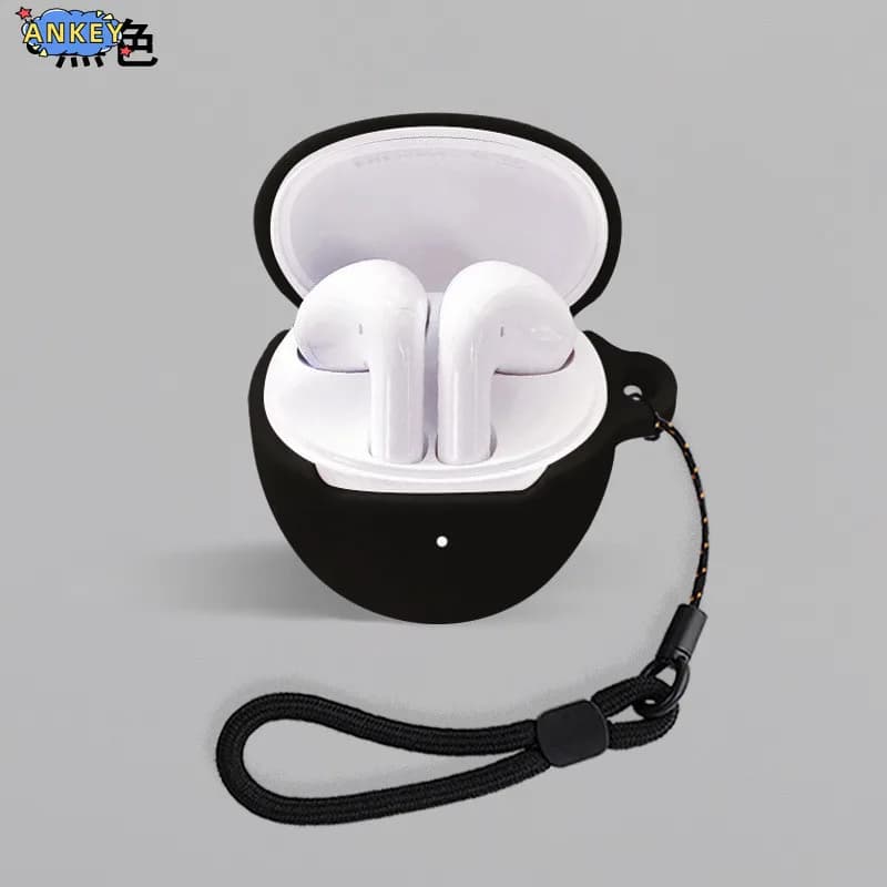 for Honor Choice Earbuds S7 Silicone Cases with Hook Shock Protective Case for Wireless Earphones Transporting a Cord